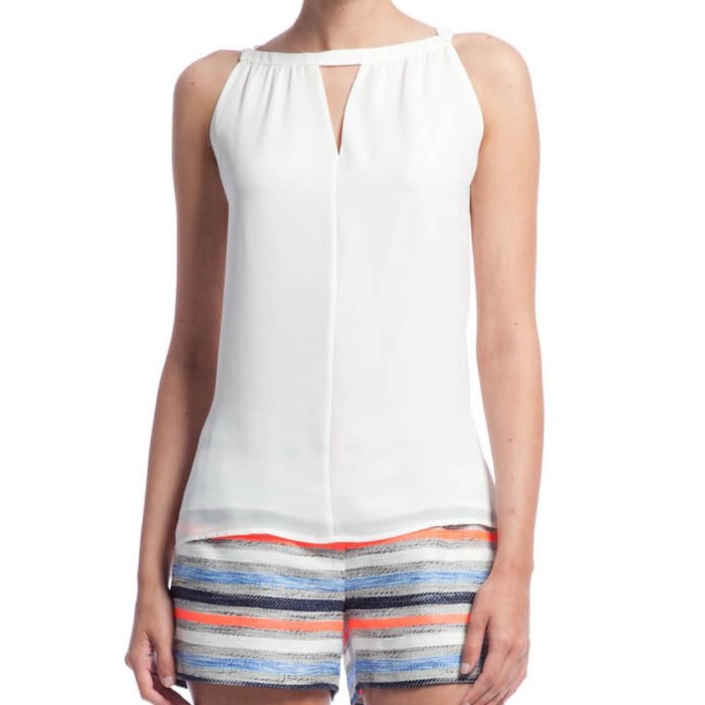 Shoshanna Summer Poly Crepe Dakota Blouse (NWT!)